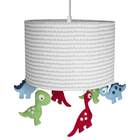 Lustre Tubular Dinossauro Quarto Bebê Infantil