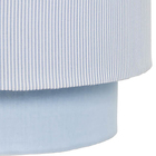 Lustre Tubular Duplo Azul Quarto Bebê Infantil