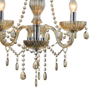 Lustre Valentina Champanhe Para 3 Lamp Sl-5834/h3 Chp