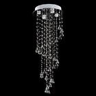 Lustre Waterfall Com Adornos Em Acrílico De Alto Brilho - Cor