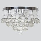 Lustres Plafon De Cristais Moderno Para Sala De Estar 25cm Bi