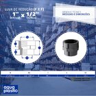 Luva  Redução Roscável Em Pvc-u  1'' X 1/2'' Fxf