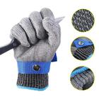 Luva Açougueiro Profissional Malha Aço Inox Alta Proteção