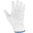 Luva Branca Pigmentada Tricotada Segurança Epi Canteiro Obra
