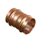 Luva Cobre Liso Água Quente e Fria 22mm ou 3/4" Ramo