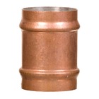 Luva Cobre 28mm Água Quente Ramo