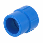 Luva com Bucha Roscável e Soldável Azul 25x25mm 3/4x3/4" Plastilit