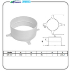 Luva Com Fixadores Para Esgoto Dn150 Amanco