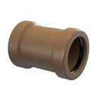 Luva de Correr Marrom PVC Soldável 32mm ou 1" Tigre