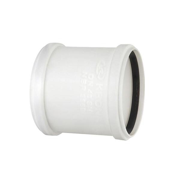 Luva De Correr Para Esgoto Branca - Krona, Tamanho: 100mm