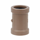 Luva de Correr PVC Marrom Soldável 3/4" 25mm Plastilit