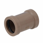 Luva de Correr PVC Marrom Soldável 3/4" 25mm Plastilit