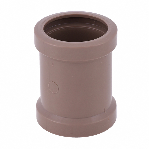 Luva de Correr Soldável Marrom 50mm 1.1/2" Plastilit