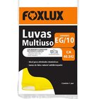 Luva De Látex Foxlux Multiuso Extra Grande Nº10 Antiderrapant