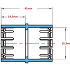 Luva De Pressão 25mm (3/4) Para Eletroduto Flexível Corrugado