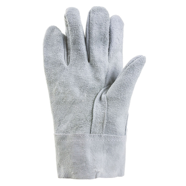 Luva de raspa de punho curto 7 cm Dura plus