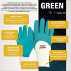 Luva De Segurança Em Fribras Naturais Green Volk - Ca38800 9g