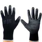 Luva De Segurança Ss 1003 Tricotada Acabamento Em Pu Preta Ta