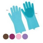 Luva De Silicone E Esponja Para Lava Louça Multiuso.