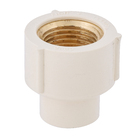 Luva de Transição CPVC Roscável e Liso para Condução de Água Quente 15mm ou 1/2" Tigre