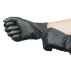 Luva Descartavel Viniflex M 100un Preta Vabene