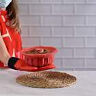 Luva Em Silicone Kenya 19x37cm Cinza