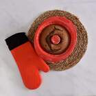 Luva Em Silicone Kenya 19x37cm Cinza