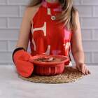 Luva Em Silicone Kenya 19x37cm Cinza