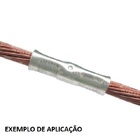 Luva Emenda De Compressão Boca Expandida 16 Mm² 10 Peças