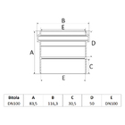 Luva Esgoto Dn100 Amanco