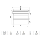 Luva Esgoto Dn75 Amanco