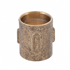 Luva Latão Liso Água Quente e Fria 28mm ou 1" Ramo