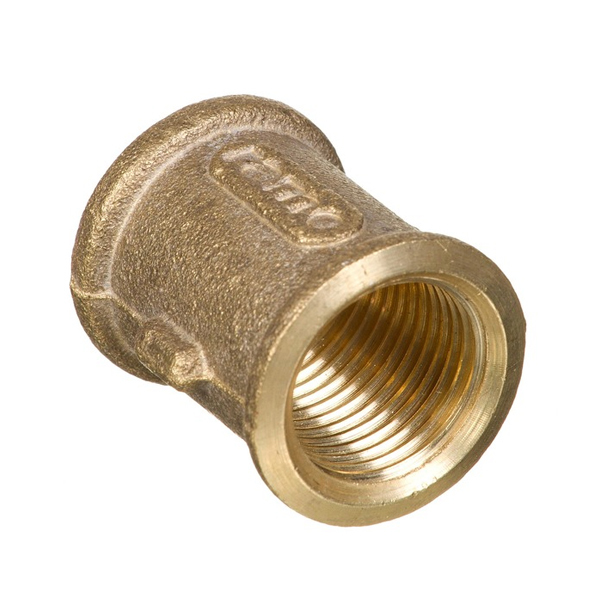 Luva Latão Roscável Água Quente e Fria 35mm ou 1.1/4" Ramo