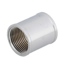 Luva Latão 3/4" Cromada Wog