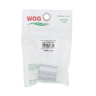 Luva Latão 3/4" Cromada Wog