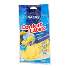 Luva Látex Confort P Amarela Danny