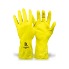 Luva Látex Kal Amarela Tam M Ca 13959 - Kalipso