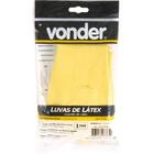 Luva Látex P Amarela Com Forro Ca17165 - Vonder