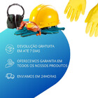 Luva Limpeza Látex Amarela Verniz Silver Volk Ca 16312 M