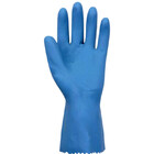 Luva Limpeza Multiuso Látex Verniz Silver Slim Azul Volk Ca 3