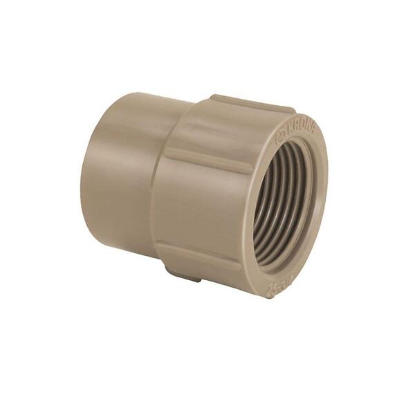 Luva Lr Para Água Marrom - Krona, Tamanho: 20mmx1/2"