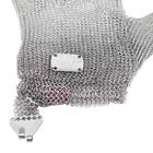 Luva Malha De Aco Volk Cano Curto Tamanho G