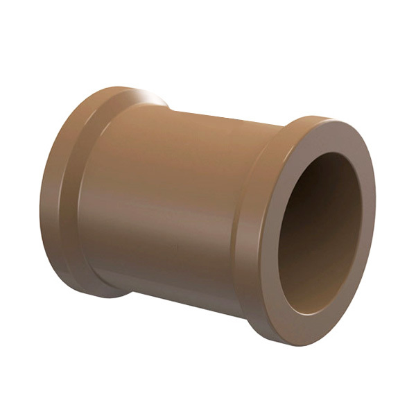 Luva Marrom PVC Soldável 60mm ou 2" Tigre