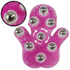 Luva Massageadora Esferas Massagem Corporal Estetica Corpo Re