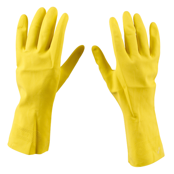 Luva Maxi Látex Amarela P Danny