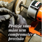 Luva Multitato Pu (1003) Ca 32034 - Par Preto 8