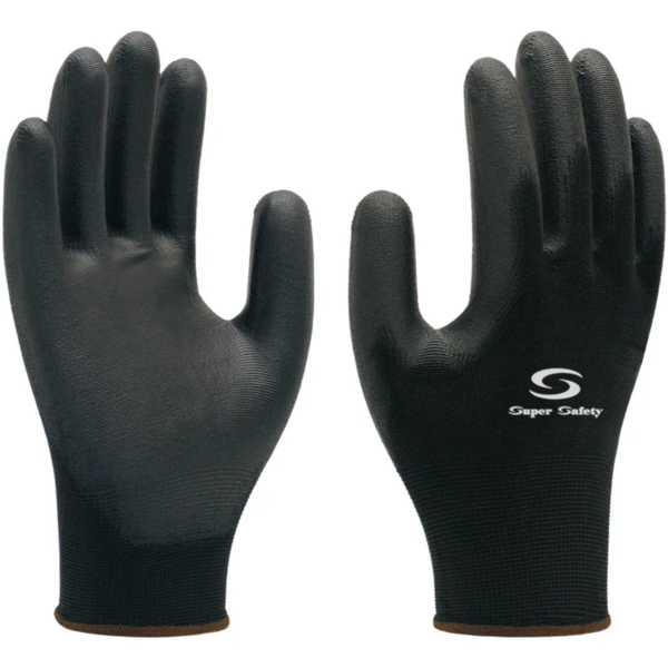 Luva Multitato Pu (1003) Ca 32034 - Par Preto 9