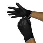 Luva Multitato Pu (1003) Ca 32034 - Par Preto 9