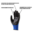 Luva Nit.ss1006n Azul Ssafety Ca 41076 - 7
