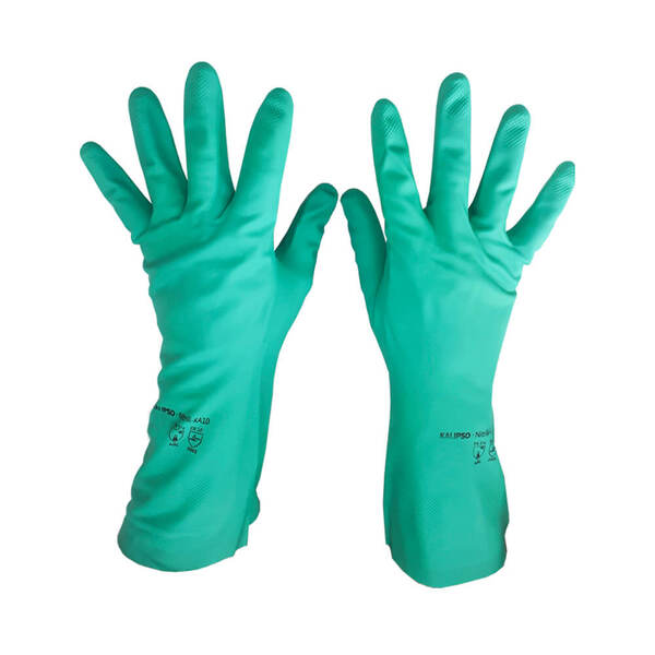 Luva Nitrílica De Látex Neoprex Kalipso K10 Verde 7/p